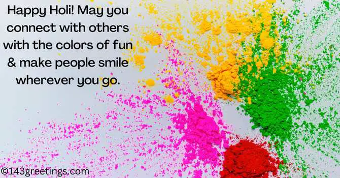 Holi Wishes Quotes Messages