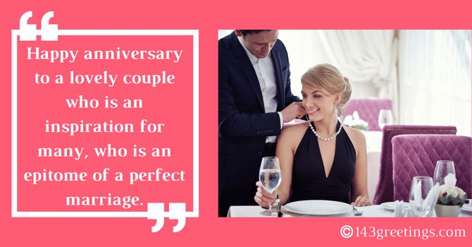 Anniversary Wishes for Couple