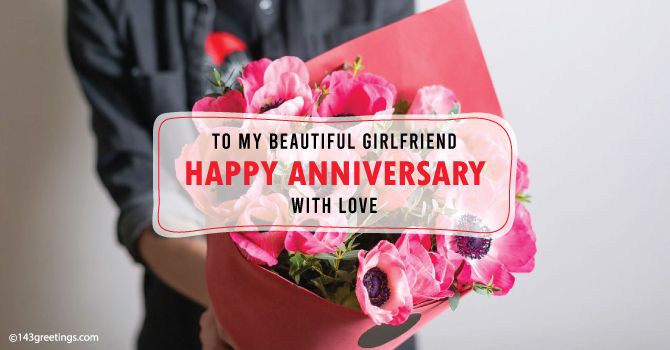 Anniversary Wishes for Girlfriend