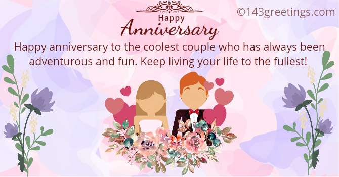 funny anniversary quotes for daughter and son in law