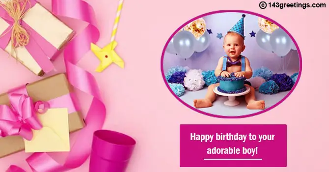 2nd Birthday Wishes for Baby Boy