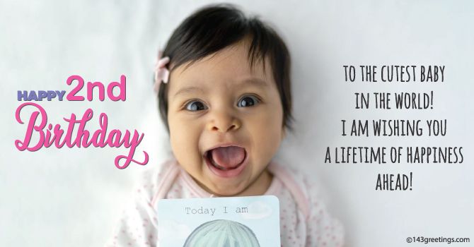 Best Birthday Wishes For Baby Girl | 143 Greetings