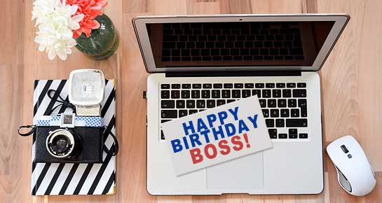 Beautiful Birthday Wishes for Boss