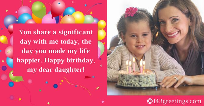 Birthday Wishes for Daughter from Mom and Dad