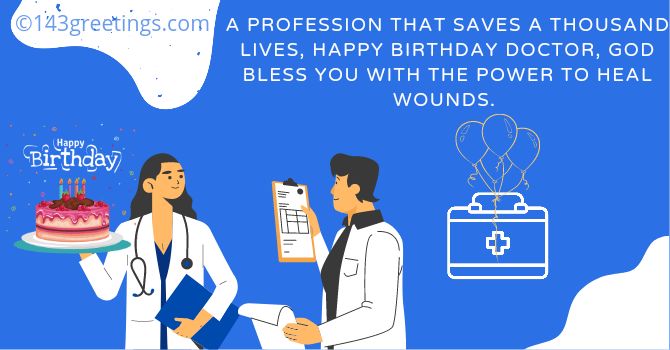 birthday wishes for doctor