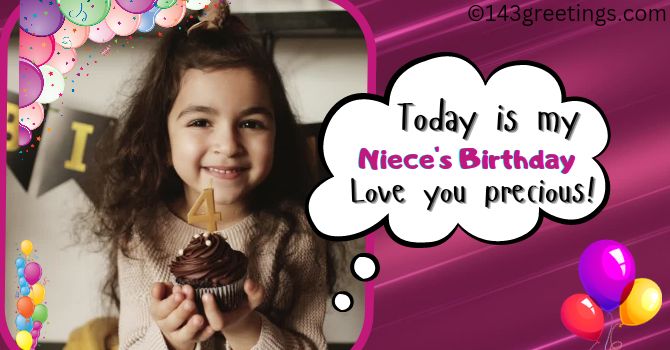 Birthday Wishes for Niece