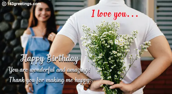 Birthday Wishes for Wife in English