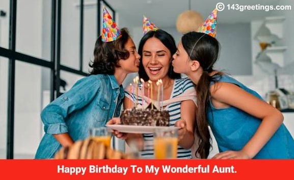Birthday Wishes for Aunty