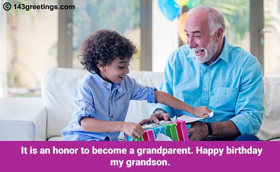 Happy Birthday Grandson