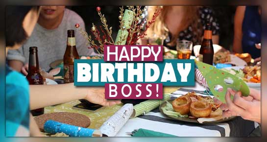 Boss Birthday Msg