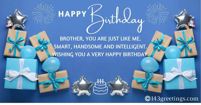 The Best Happy Birthday Wishes for Brother & Messages