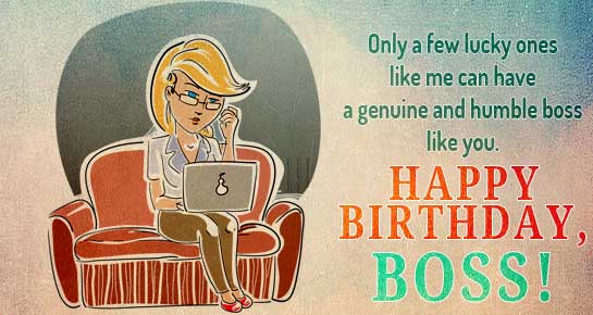 Happy Birthday Wishes for Boss