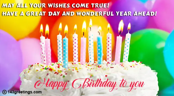 Birthday Wishes: Birthday Messages, Greetings & SMS