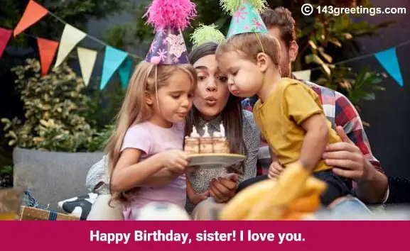 Happy Birthday Wishes for Sister