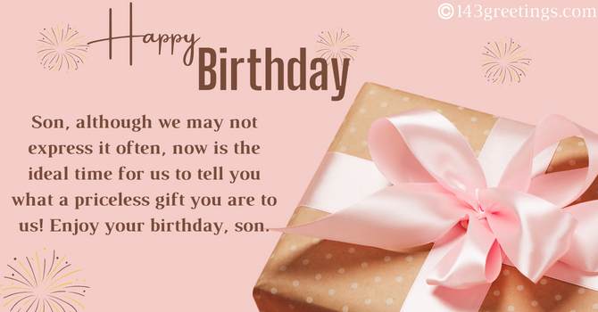 Heartfelt Birthday Wishes for Son