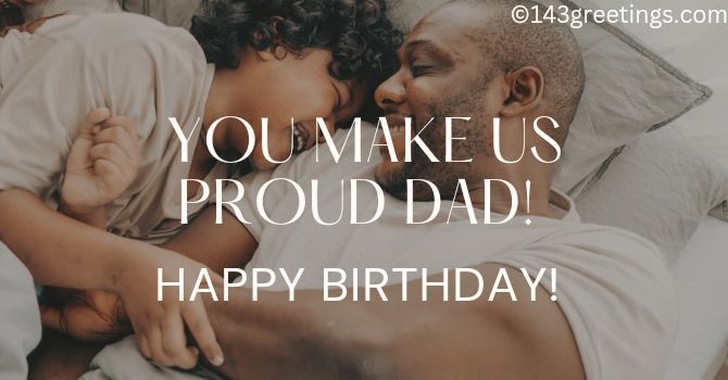 Inspirational Birthday Wishes for Dad