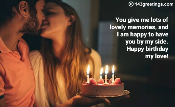 Romantic Birthday Wishes for Boyfriend