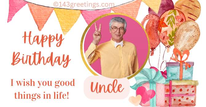 Simple Birthday Wishes for Uncle