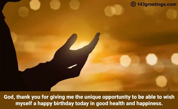 Thanksgiving Birthday Prayers