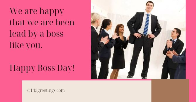General Boss's Day Messages