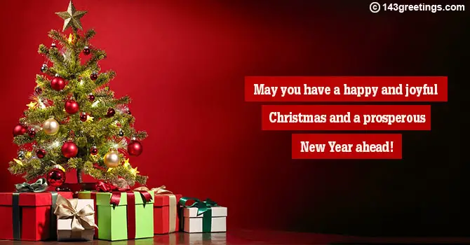 Christmas and New Year Wishes for Friends