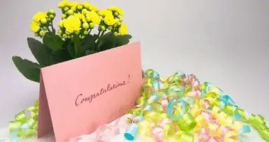 Congratulations messages card