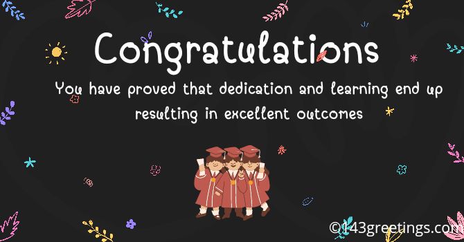Words of Congratulations for Passing Exams