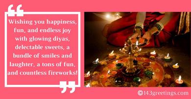 Diwali Messages, Deepavali messages & Wishes | 143 Greetings