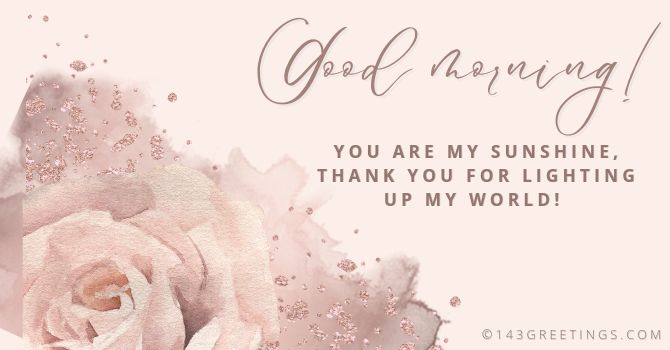 Good Morning Wishes With Romantic Rose