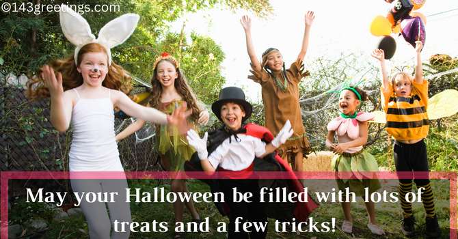 Halloween Wishes for Granddaughter