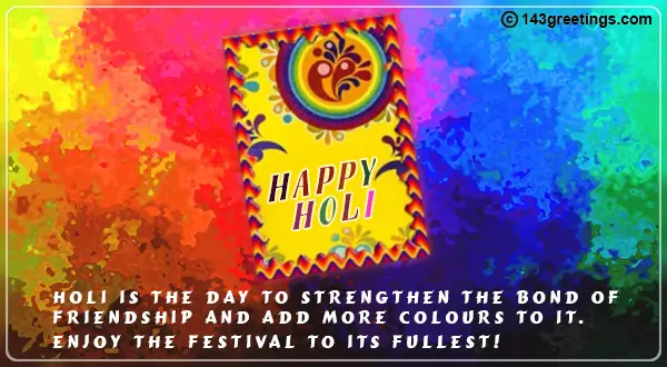 Best Holi Messages