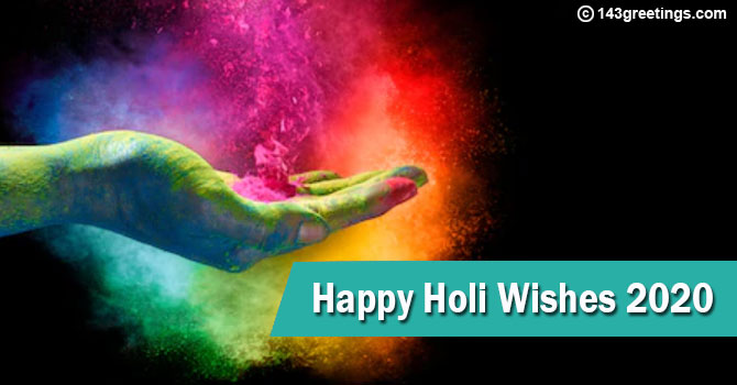 Happy Holi wishes 2020