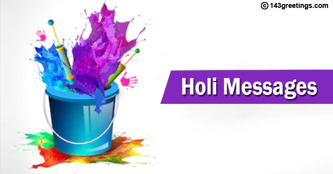 Holi Messages