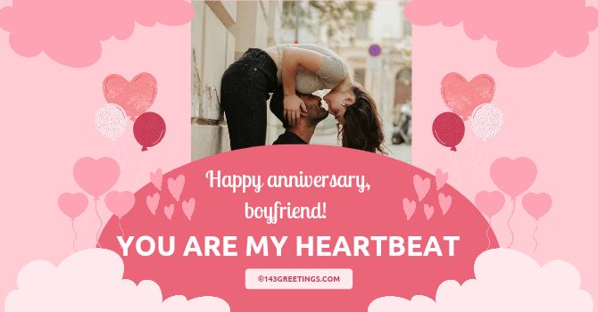 1st Anniversary for boyfriend