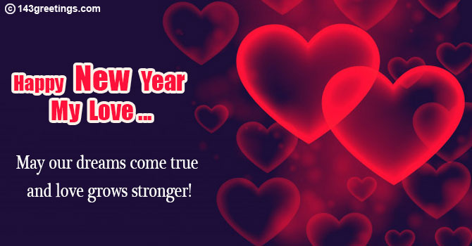 Romantic New Year Wishes for Her