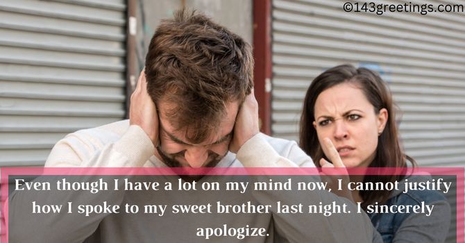 Apology Letter to Brother from Sister Apology Letter to Brother from Sister