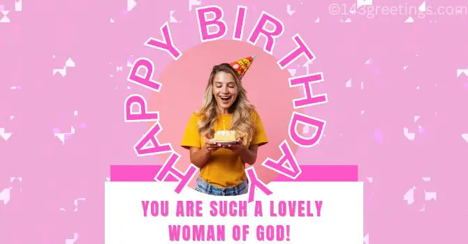 Birthday Wishes for Christian Woman