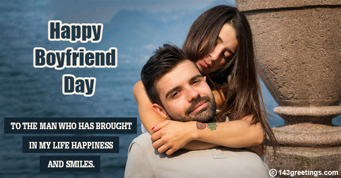 Boyfriend Day SMS