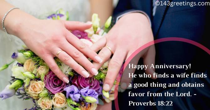 Christian Anniversary Wishes for Friends