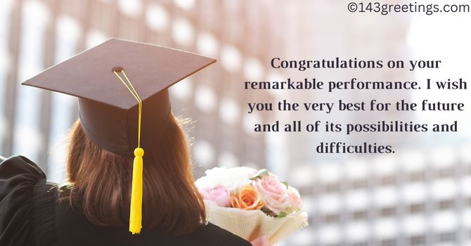 Congratulations Graduation Messages