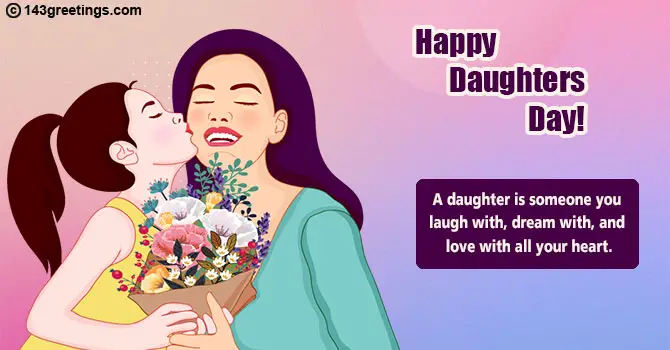 Daughters Day Quotes from Mother