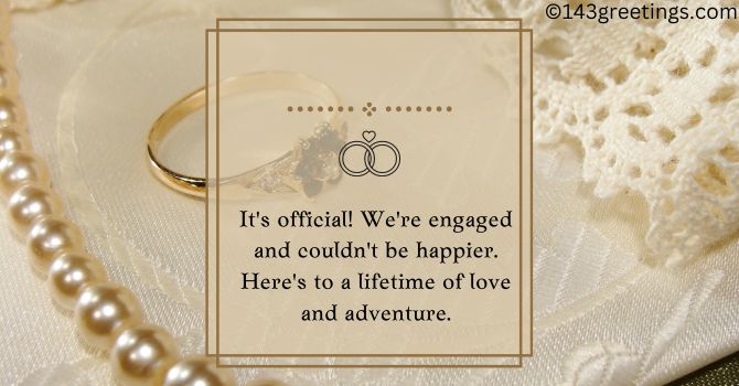 Engagement Announcement Messages