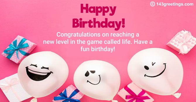 funny birthday messages