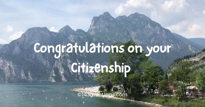 Funny Congratulations on Citizenship Messages