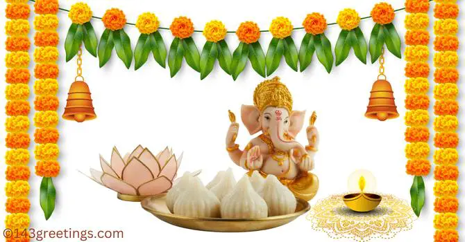 ganpati invitation messages for friends