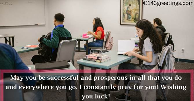 Good Luck with your Studies Messages Good Luck with your Studies Messages