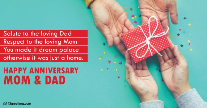 Anniversary Wishes for Parents