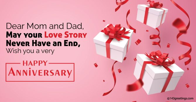 Wedding Anniversary Wishes for Parents