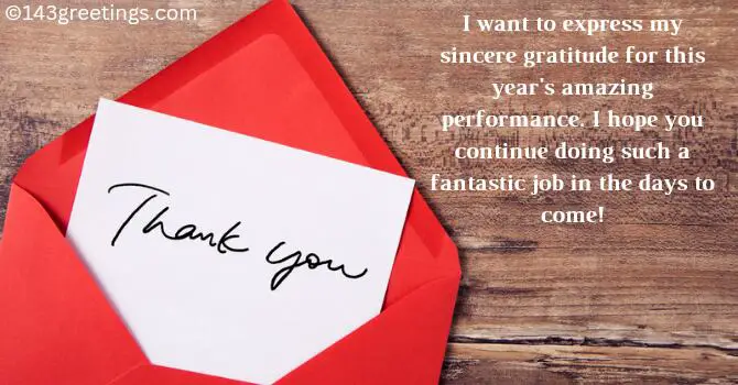 Heartfelt Thank You Messages for Employees Heartfelt Thank You Messages for Employees