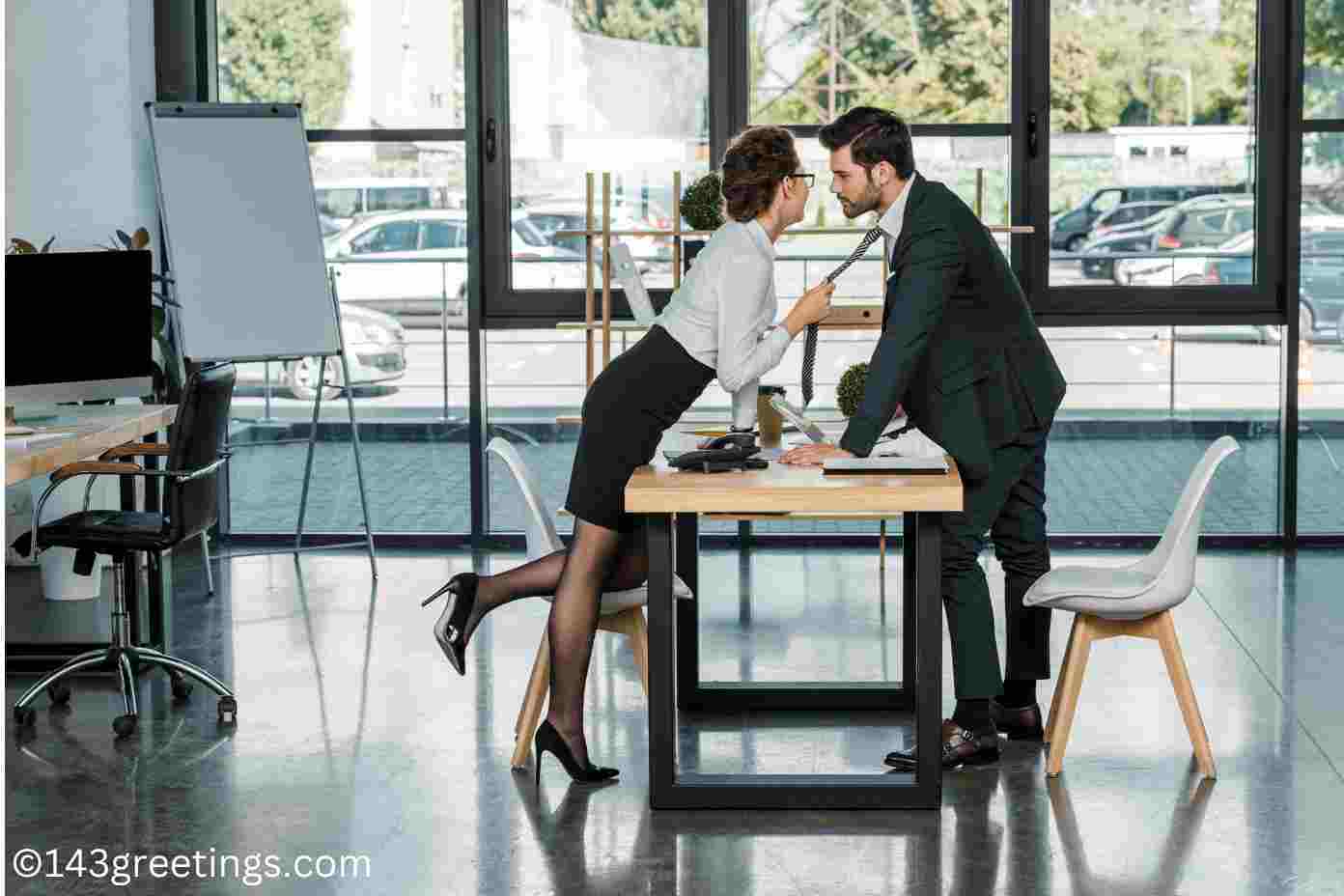 how to flirt at work without risking your job